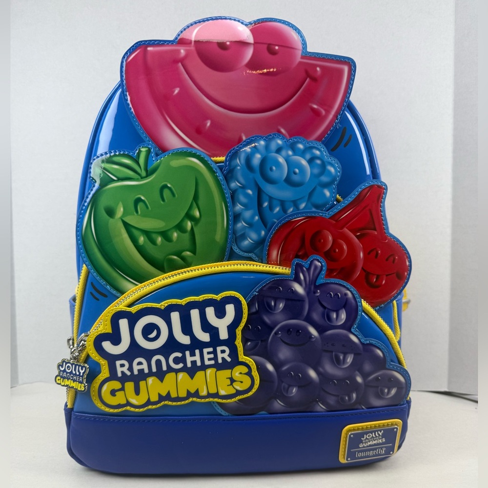 Loungefly x Hersheys Jolly Rancher Gummies Candy Exclusive Backpack Bag NWT